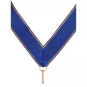 Лента для медали, ширина 24 мм, цвет синий