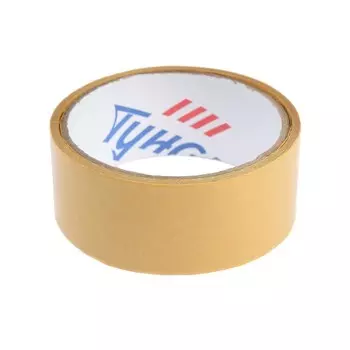 Лента двусторонняя ТУНДРА, полипропиленовая, прозрачная основа, 90 мкм, 36 мм 5 м