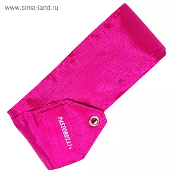 Лента гимнастическая PASTORELLI одноцветная, 5 м, FIG, цвет пурпурный