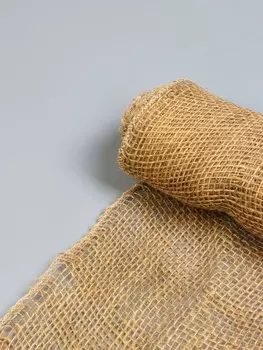 Лента из джута, 0.155 м, плотность 190 г/м, плетение 2626 нитей