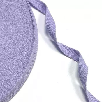 Лента киперная, ширина 1 см, цвет сиреневый