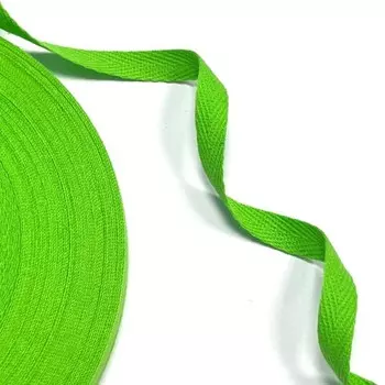 Лента киперная, ширина 1 см, цвет зелёное яблоко