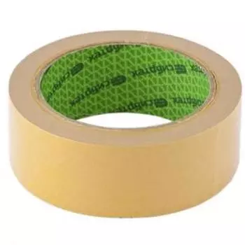 Лента клейкая двусторонняя "Сибртех" 88806, на полипропиленовой основе, 38 мм х 10 м