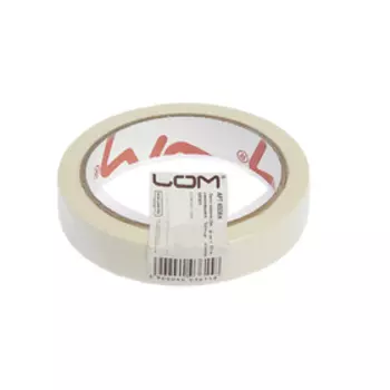 Лента малярная ЛОМ, самоклеящаяся, бумажная основа, 120 мкм, 19 мм 23 м