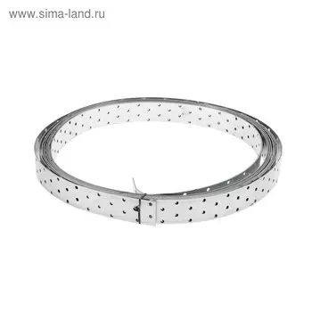 Лента монтажная перфорированная ТУНДРА krep, LM40, 10 м