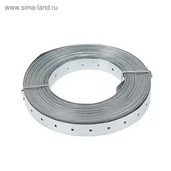 Лента перфорированная ТУНДРА krep, тарная, 200.5 мм, 25 м