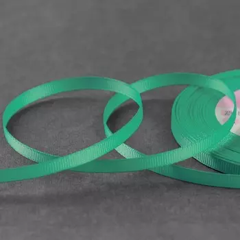 Лента репсовая, 6 мм, 23 ± 1 м, цвет бирюзовый №155