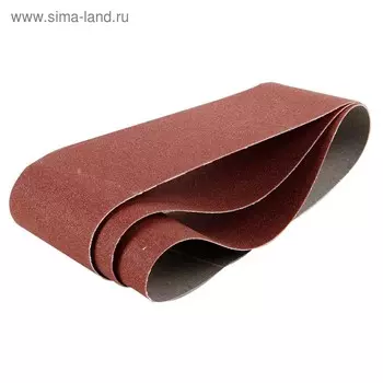 Лента шлифовальная STAYER MASTER 35442-080, для ЛШМ, 75х533 мм, Р80, 3 шт.