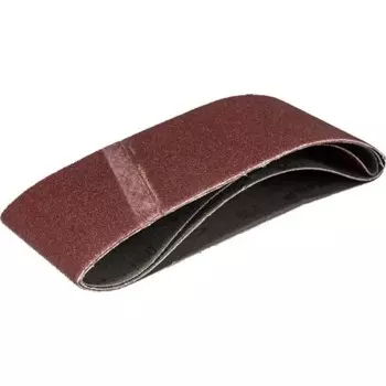 Лента шлифовальная ЗУБР "Мастер" 35541-080, для ЛШМ, 75 х 457 мм, P80, 3 шт.