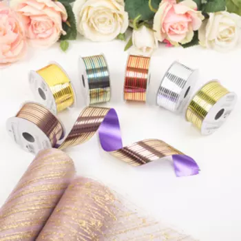 Лента упаковочная (ФАСОВКА 6 шт) микс, 2,8 см х 5 м