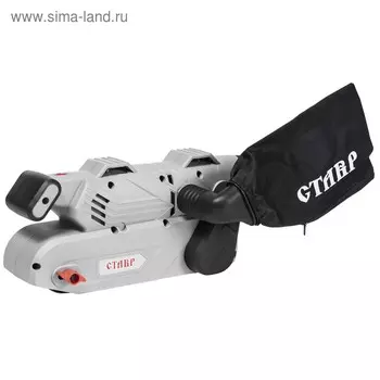 Ленточная шлифмашина "Ставр" ЛШМ-1100СТ, 1100 Вт, 200-400 м/мин, 533х76 мм, рег. оборотов