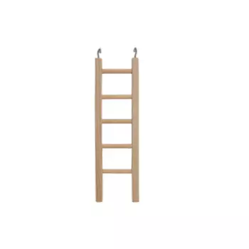 Лесенка для птиц в клетку деревянная, 5,3 х 0,8 х 19 см