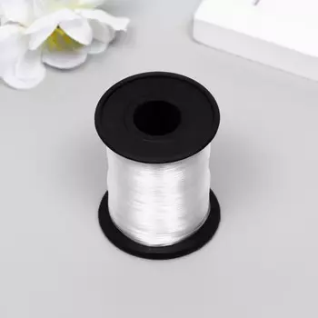 Леска для бисера 0.2 мм, 200 м, белый