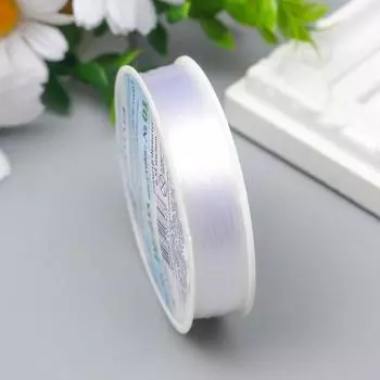 Леска для бисера "Gamma d 0.35 мм 100 м ± 0.5 м №01 белый