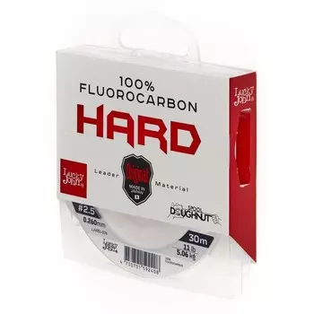 Леска монофильная Lucky John FLUOROCARBON Hard 030/026
