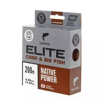 Леска монофильная Salmo Elite CARP &amp; BIG FISH 200/040