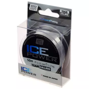 Леска монофильная Team Salmo ICE POWER, 50 м, 0,12 мм