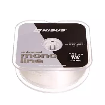 Леска NISUS MONOLINE Universal 0,60мм/100м