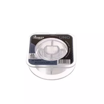 Леска Preмier Fishing UNO, диаметр 0.28 мм, тест 7.2 кг, 100 м, прозрачная