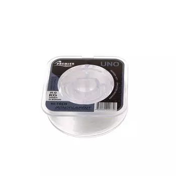 Леска Preмier Fishing UNO, диаметр 0.6 мм, тест 31 кг, 100 м, прозрачная