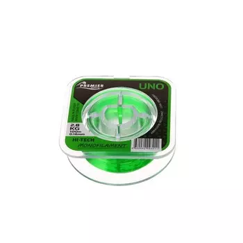 Леска Preмier Fishing UNO, диаметр 0.16 мм, тест 2.8 кг, 100 м, зелёная