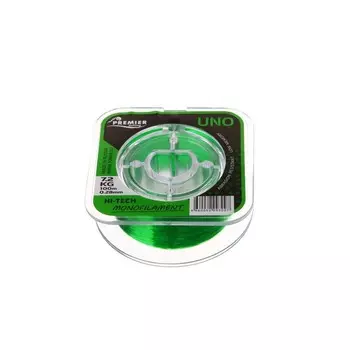 Леска Preмier Fishing UNO, диаметр 0.28 мм, тест 7.2 кг, 100 м, зелёная