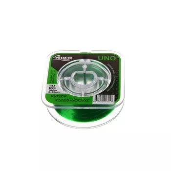 Леска Preмier Fishing UNO, диаметр 0.4 мм, тест 13.1 кг, 100 м, зелёная