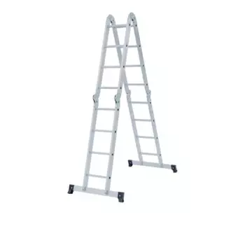 Лестница трансформер "Новая высота", алюминиевая, четырехсекционная, 4x4 ступени