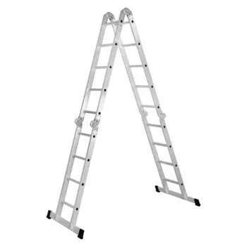 Лестница-трансформер ТУНДРА, алюминиевая, 4554 ступени