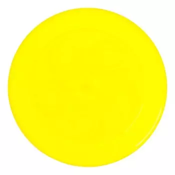 Летающая тарелка, 23 23 2,7 см, цвет жёлтый + мел в подарок
