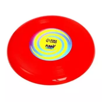 Летающая тарелка «Малая» 13 см, цвет красный