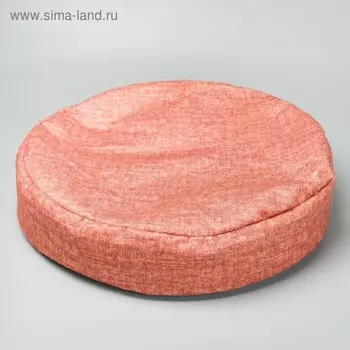 Лежак-антистресс для собак и кошек, круглый, 50 х 50 см, микс цветов