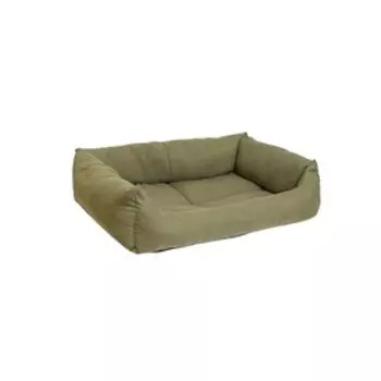 Лежанка "Бархатный манеж" прямоугольная, 65 х 49 х 16 см, милитари