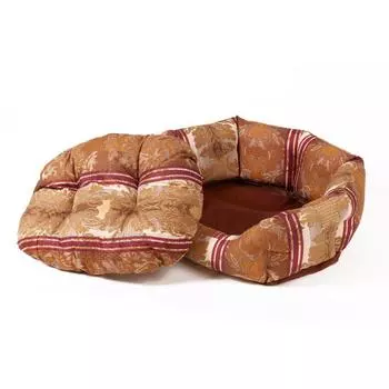 Лежанка манчестер "Браун" №2, 56 х 50 х 17 см