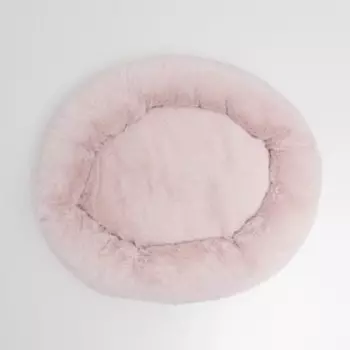 Лежанка мягкая, 50 х 40 х 11см, молочная