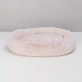 Лежанка мягкая, 50 х 40 х 11см, молочная