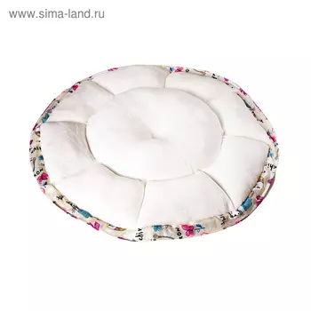 Лежанка "Ватрушка" Птицы-Звери, 46 см