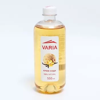 Лимонад "VARIA" Крем-сода газ 0,55