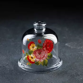 Лимонница Paabahe «Букетик», стекло, прозрачная