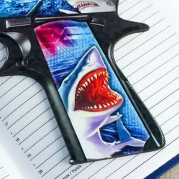 Линейка - пистолет «Акулы» 17 см