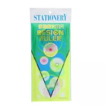 Спирограф - линейка, МИКС