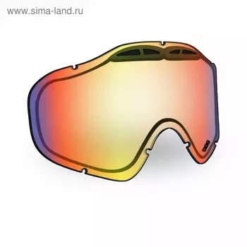 Линза 509 Sinister X5, оранжевая, прозрачная, OEM 509-X5LEN-13-FC