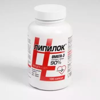 Липилок, 100 капсул по 1400 мг