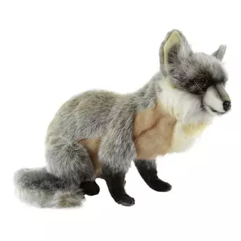 Лисица серая, 30 см
