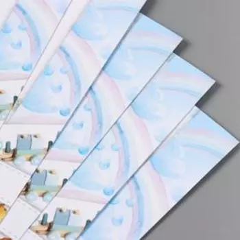 Лист для вырезания "Funny fox boy" 30,5х30,5 см