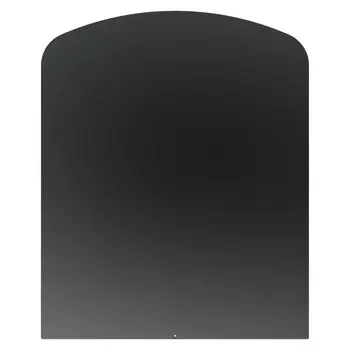 Лист притопочный прямой-радиус, чёрный, сталь 1,2 мм, 100 х 80 см