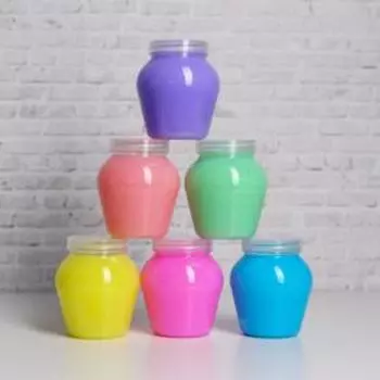 Лизун «Бочонок», цвета МИКС