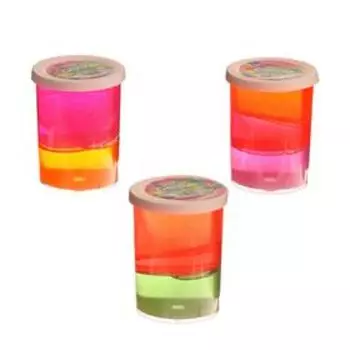 Лизун «Цветик», твёрдый, цвета МИКС