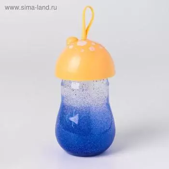 Лизун «Гриб», с блёстками, цвета МИКС