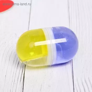 Лизун «Капсула», твёрдый, цвета МИКС